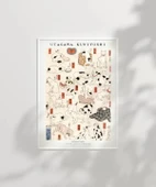 Çerçevesiz Poster Utagawa Kuniyoshi Kediler thumbnail 5