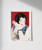Çerçevesiz Poster Kobayakawa Kiyoshi Modern Kadın thumbnail 1