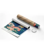 Çerçevesiz Poster Hokusai Şakayık ve Kanarya thumbnail 8