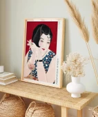 Çerçevesiz Poster Kobayakawa Kiyoshi Modern Kadın thumbnail 5