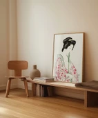 Çerçevesiz Poster Kimono ve İncelik thumbnail 4