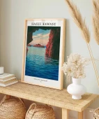 Çerçevesiz Poster Hasui Kawase-Kojaku Mağarası Oga Yarımadası thumbnail 5