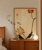 Çerçevesiz Poster Kelebeğin Dokunuşu thumbnail 3