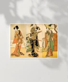 Çerçevesiz Poster Samuray ve Hanım thumbnail 7