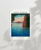 Çerçevesiz Poster Hasui Kawase-Kojaku Mağarası Oga Yarımadası thumbnail 7