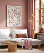 Çerçevesiz Poster Bijutsu Sekai Kiraz Çiçeği thumbnail 4