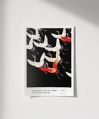 Çerçevesiz Poster Uçan Turnalar thumbnail 1