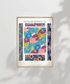 Çerçevesiz Poster Edouard Benedictus Vintage Çiçek Motifleri thumbnail 7