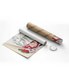 Çerçevesiz Poster Kimono ve Kar thumbnail 8