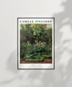 Çerçevesiz Poster Camille Pissarro Gül Bahçesi thumbnail 2