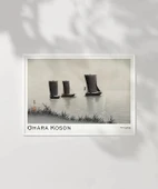 Çerçevesiz Poster Ohara Koson Balıkçı Teknesi thumbnail 6