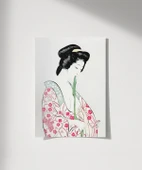 Çerçevesiz Poster Kimono ve İncelik thumbnail 1