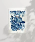 Çerçevesiz Poster Utagawa Kuniyoshi Japon Kadın thumbnail 6