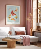 Çerçevesiz Poster Kamisaka Sekka Japon Kelebekler thumbnail 3