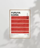 Çerçevesiz Poster Fruya Korin-Vintage Japon Deseni Baskı No 3 thumbnail 2