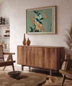 Çerçevesiz Poster Hokusai Zambaklar thumbnail 4