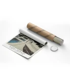 Çerçevesiz Poster Hasui Kawase Terashima Köyü'nde Akşam Karı - 8