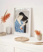 Çerçevesiz Poster Hashiguchi Goyo Saçını Tarayan Kadın thumbnail 6