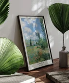 Çerçevesiz Poster Claude Monet Vétheuil - 5