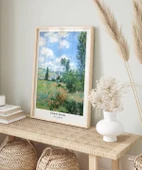 Çerçevesiz Poster Claude Monet Vétheuil - 4