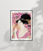 Çerçevesiz Poster Utamaro Kitagawa Kushi thumbnail 2