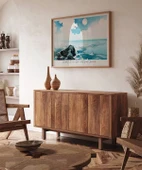 Çerçevesiz Poster Kojima Adası'nda Okyanus Dalgası thumbnail 5