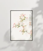 Çerçevesiz Poster Çiçeklerin Fısıltısı thumbnail 2