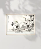 Çerçevesiz Poster Numata Kashu Kuşlar thumbnail 7