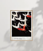 Çerçevesiz Poster Uçan Turnalar thumbnail 7