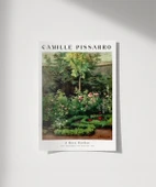 Çerçevesiz Poster Camille Pissarro Gül Bahçesi thumbnail 1