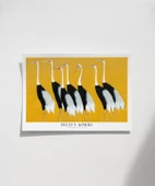 Çerçevesiz Poster Ogata Korin Kırmızı Taçlı Turnalar thumbnail 1