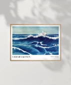 Çerçevesiz Poster Uehara Konen Okyanus Dalgaları thumbnail 7
