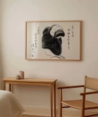 Çerçevesiz Poster Kimono ve Saçın Sanatı thumbnail 3