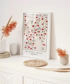 Çerçevesiz Poster Bijutsu Sekai Kiraz Çiçeği thumbnail 5