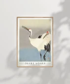 Çerçevesiz Poster Ohara Koson İki Turna thumbnail 7