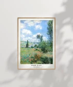 Çerçevesiz Poster Claude Monet Vétheuil - 7
