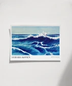 Çerçevesiz Poster Uehara Konen Okyanus Dalgaları thumbnail 1