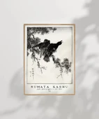 Çerçevesiz Poster Numata Kashu Yeni Ay'da Doğu Kalesi ve Selvi thumbnail 7