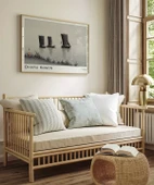 Çerçevesiz Poster Ohara Koson Balıkçı Teknesi thumbnail 4