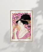 Çerçevesiz Poster Utamaro Kitagawa Kushi thumbnail 7