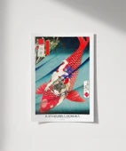 Çerçevesiz Poster Hokusai Saito No Oniwakamaru thumbnail 1