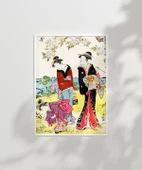 Çerçevesiz Poster Hanami Yürüyüşü thumbnail 6