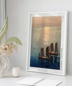 Çerçevesiz Poster Hiroshi Yoshida Işıltılı Deniz thumbnail 5