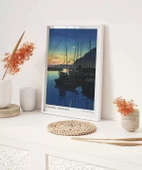 Çerçevesiz Poster Hiroshi Yoshida Beppu'da Sabah thumbnail 6