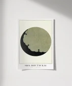 Çerçevesiz Poster Shin Bijutsukai Ay İllüstrasyonu thumbnail 1