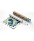 Çerçevesiz Poster Hokusai Kanagawa Açıklarında Büyük Dalga thumbnail 8