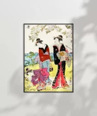 Çerçevesiz Poster Hanami Yürüyüşü thumbnail 2
