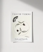Çerçevesiz Poster Taguchi Tomoki Kuşlar ve Kelebek thumbnail 1