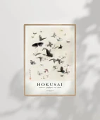 Çerçevesiz Poster Hokusai Hokusai'nin Kelebekleri ve Güveleri thumbnail 2
