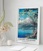 Çerçevesiz Poster Hiroaki Takahashi Yamanaka Gölü'nden Fuji Dağı thumbnail 5